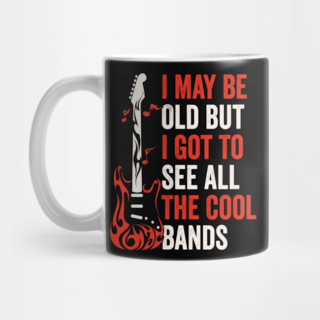 i may be old, but i got to see all the cool bands by Graficof